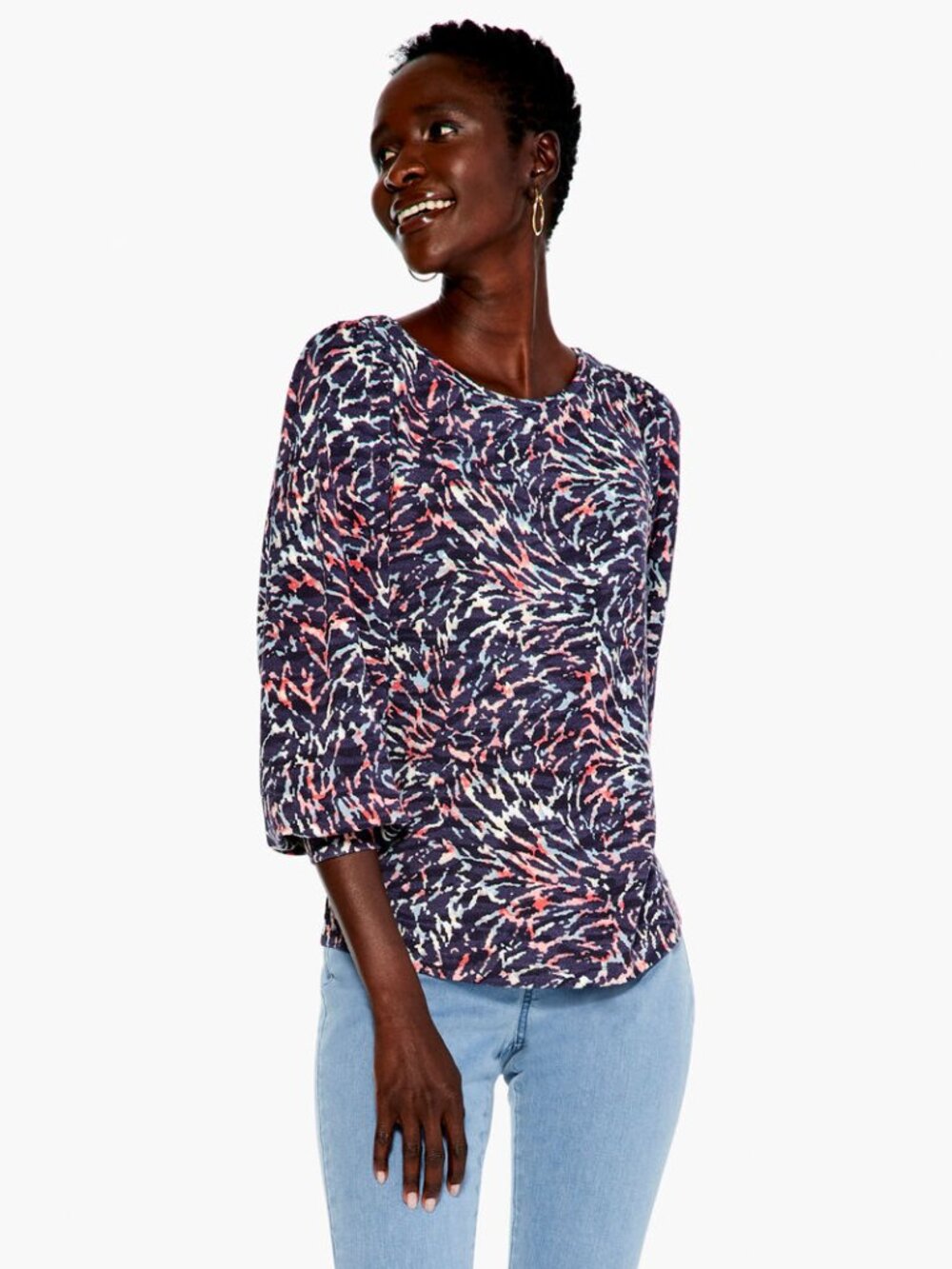 NIC+ZOE Glowing Sunset Top